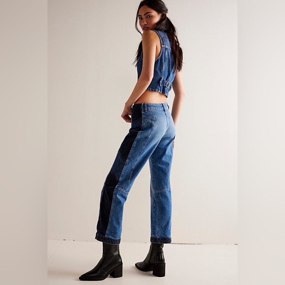 We The Free Moonlit Moto Slim Bootcut Jeans - Picture 5 of 14